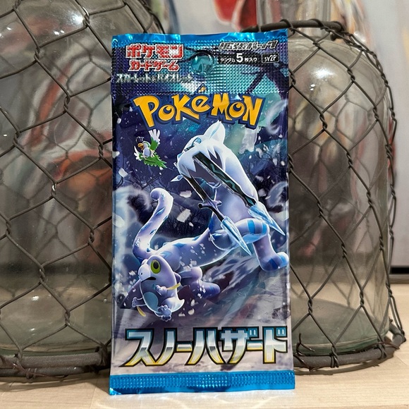 New! (15) Pokémon JPN Booster Packs Night Wanderer, Snow Hazard & Mega Symphonia - Picture 5 of 6